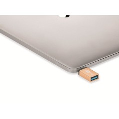 Goobay USB-C Adapter Gold - Premium Quality for Fast Charging & Data Transfer | Product No. 4040849566226